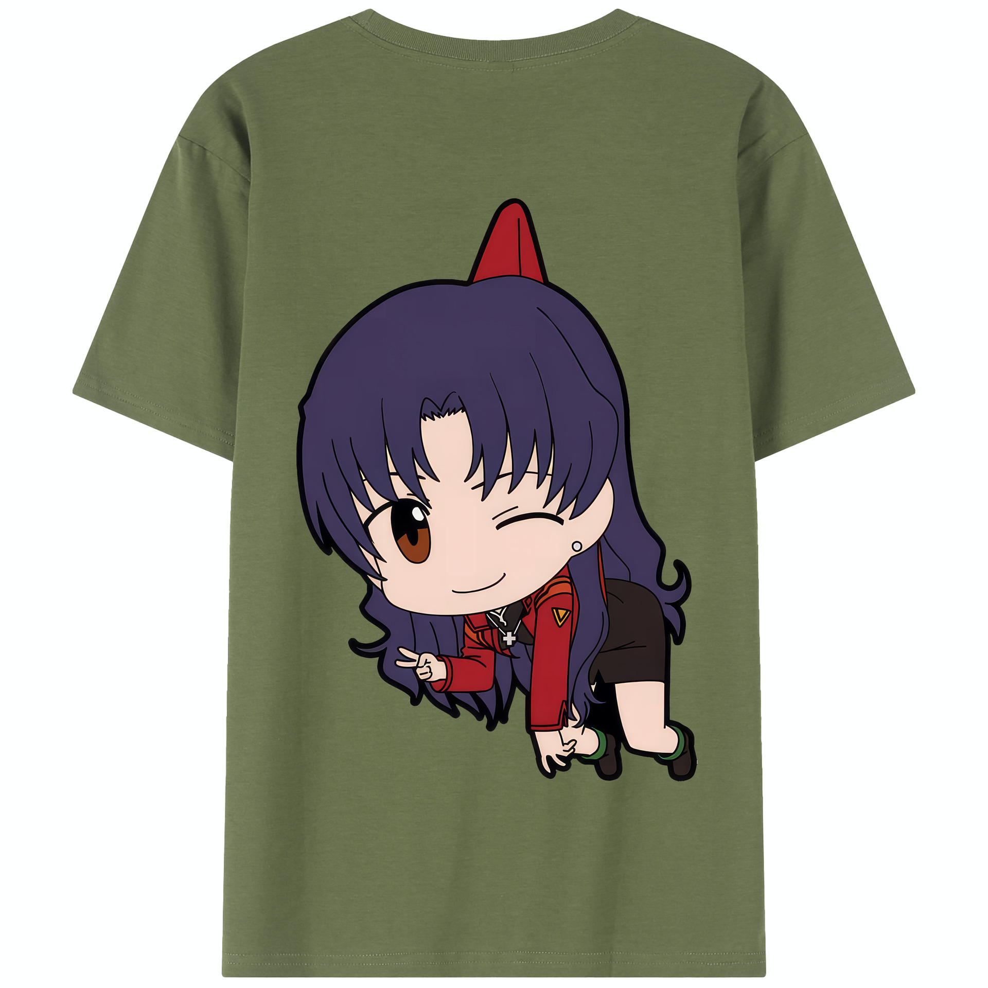 （画像用） EVA 新世紀エヴァンゲリオン 綿100％半袖Tシャツ（背面プリント）